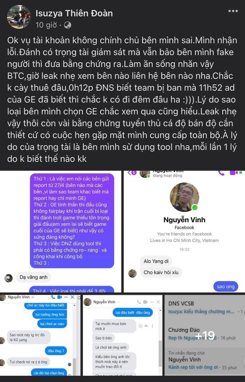 Tin Esport Jun88: DNS thừa nhận 1 trong số 3 sai phạm 6 Tin Esport Jun88: Phản ứng mà đại diện DNS đưa ra
