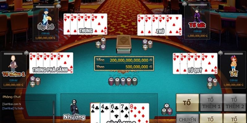 Hướng dẫn chi tiết cách chơi bài Xì Tố casino Jun88 4 Cách chơi bài xì tố Casino Jun88